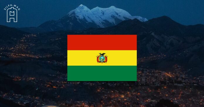 ธงชาติ โบลิเวีย กรุงลาปาซ